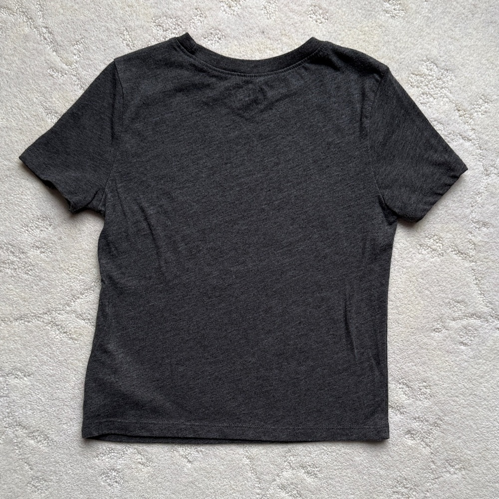 5T Boys Future Hero Charcoal Gray Graphic Short Sleeve T-Shirt - Picture 3 of 3